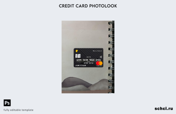 цифровая загрузка шаблон передней панели банка Mastercard банка Содружества Авст